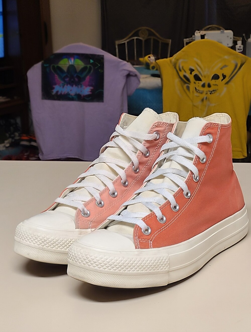 Converse CTAS 70 Y2K Heart high top casual sneakers size 11